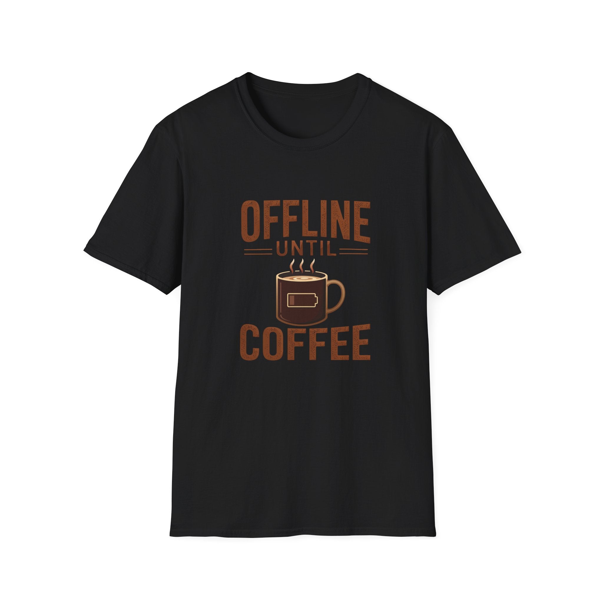 Offline Until Coffee T-Shirt