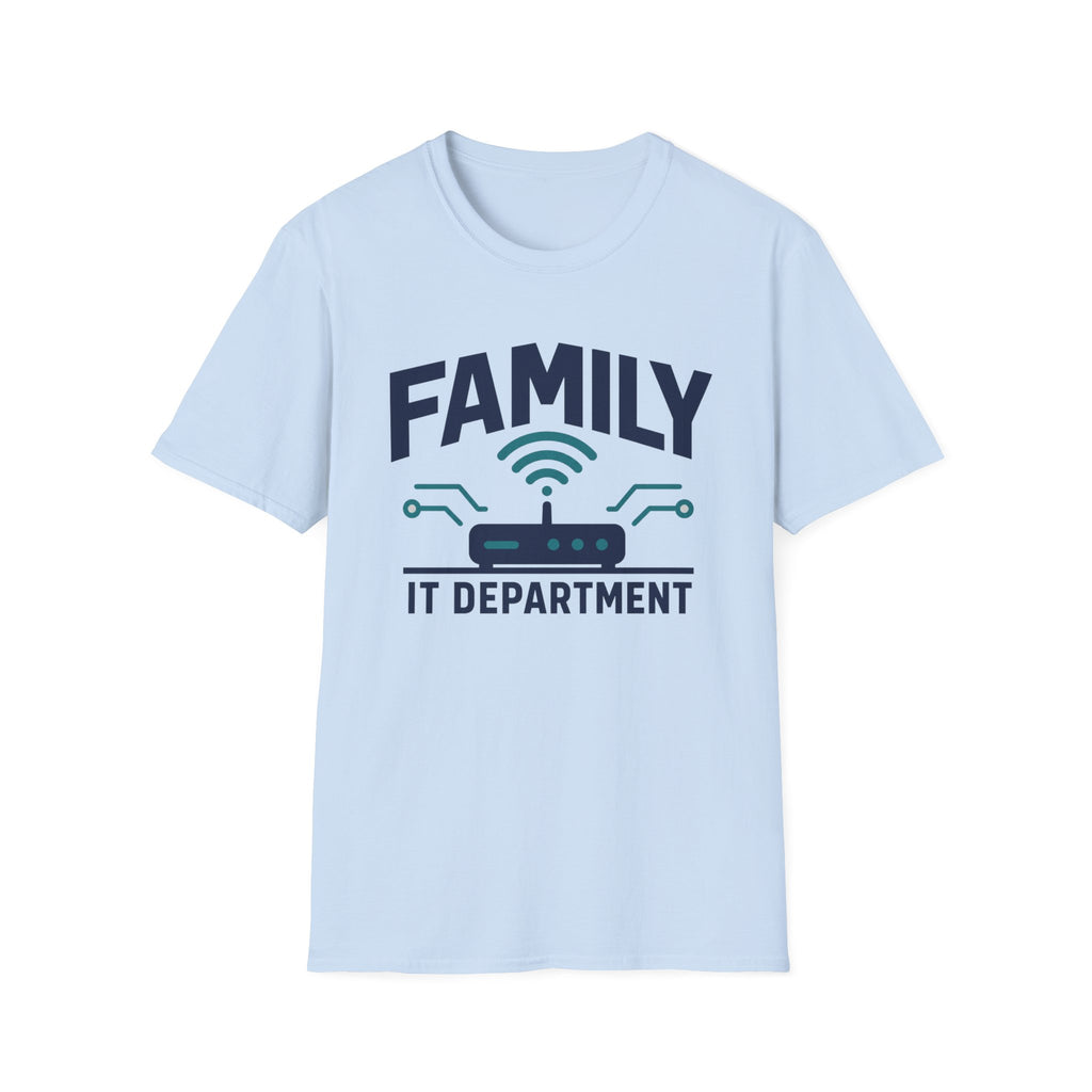 Family IT Department T-Shirt
