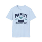 Family IT Department T-Shirt