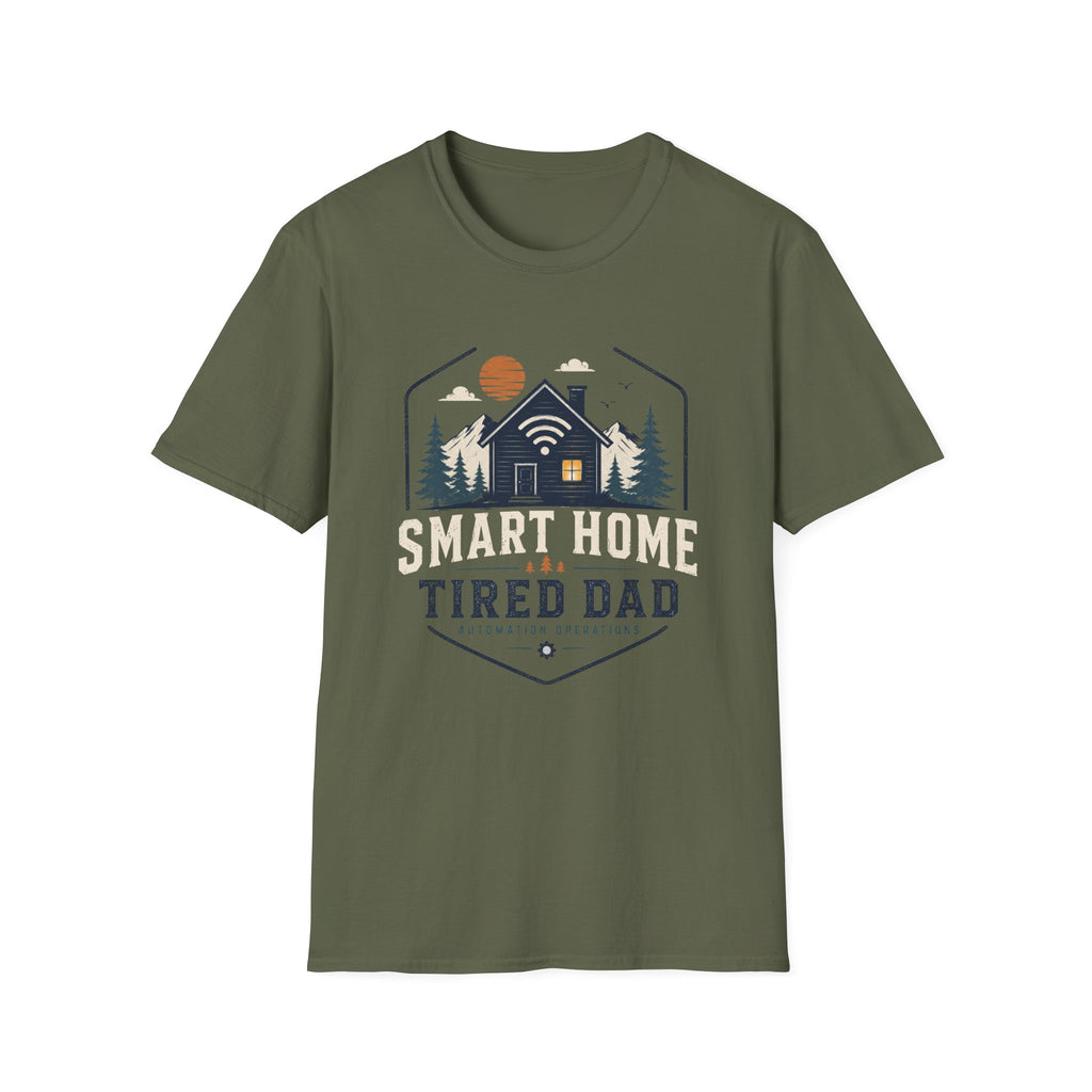 Smart Home Tired Dad T-Shirt