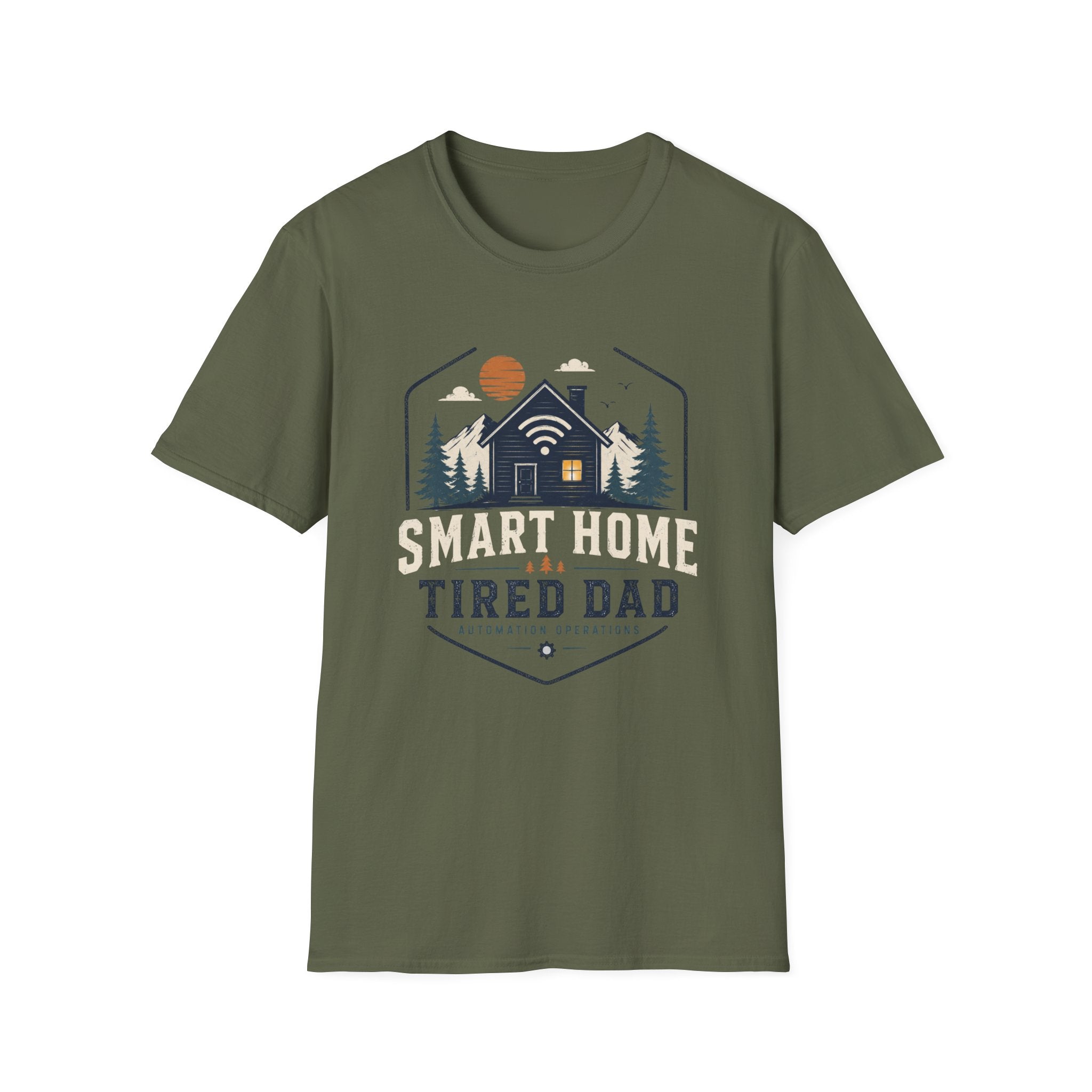Smart Home Tired Dad T-Shirt