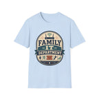 Family IT Department Retro Light T-Shirt