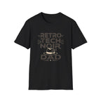 Retro Tech Noir Dad T-Shirt