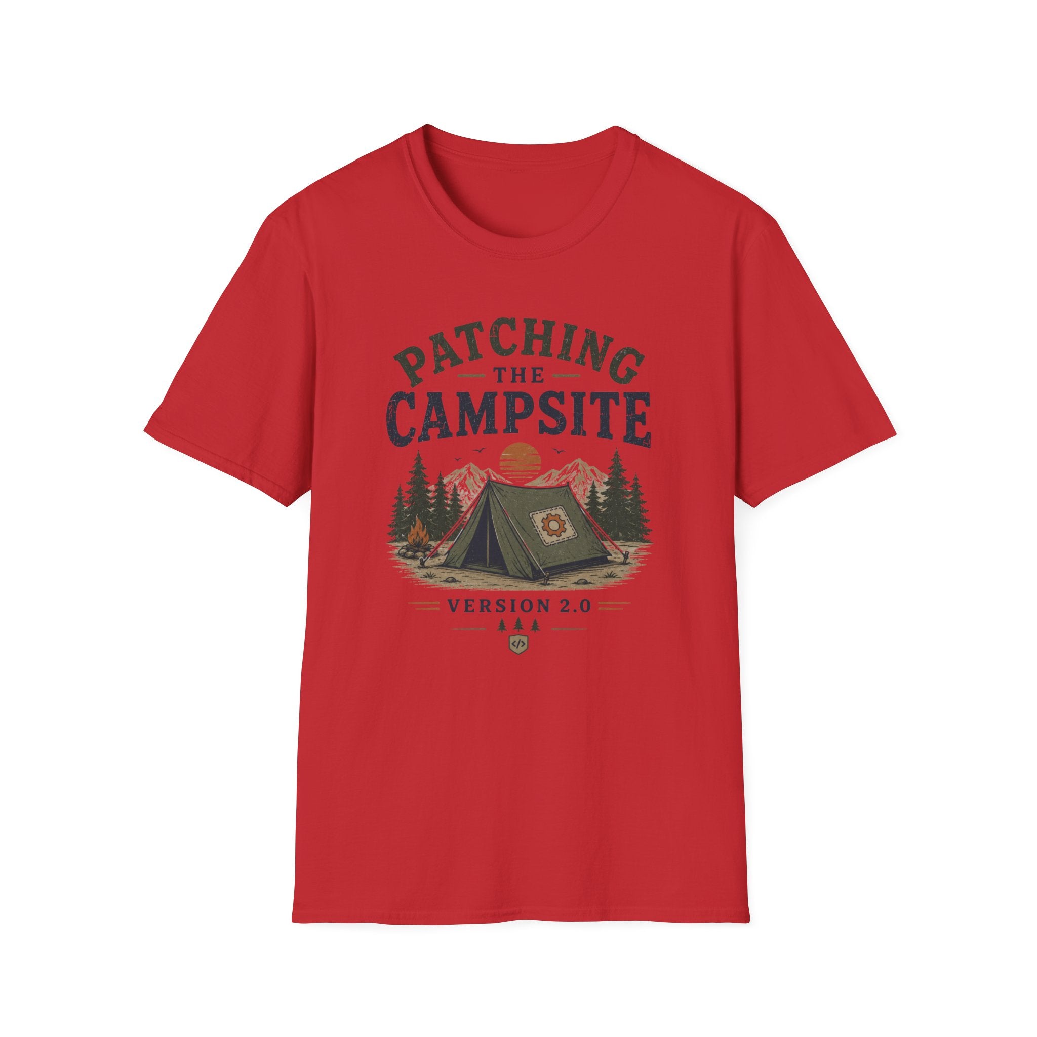 Patching the Campsite Version 2.0 T-Shirt