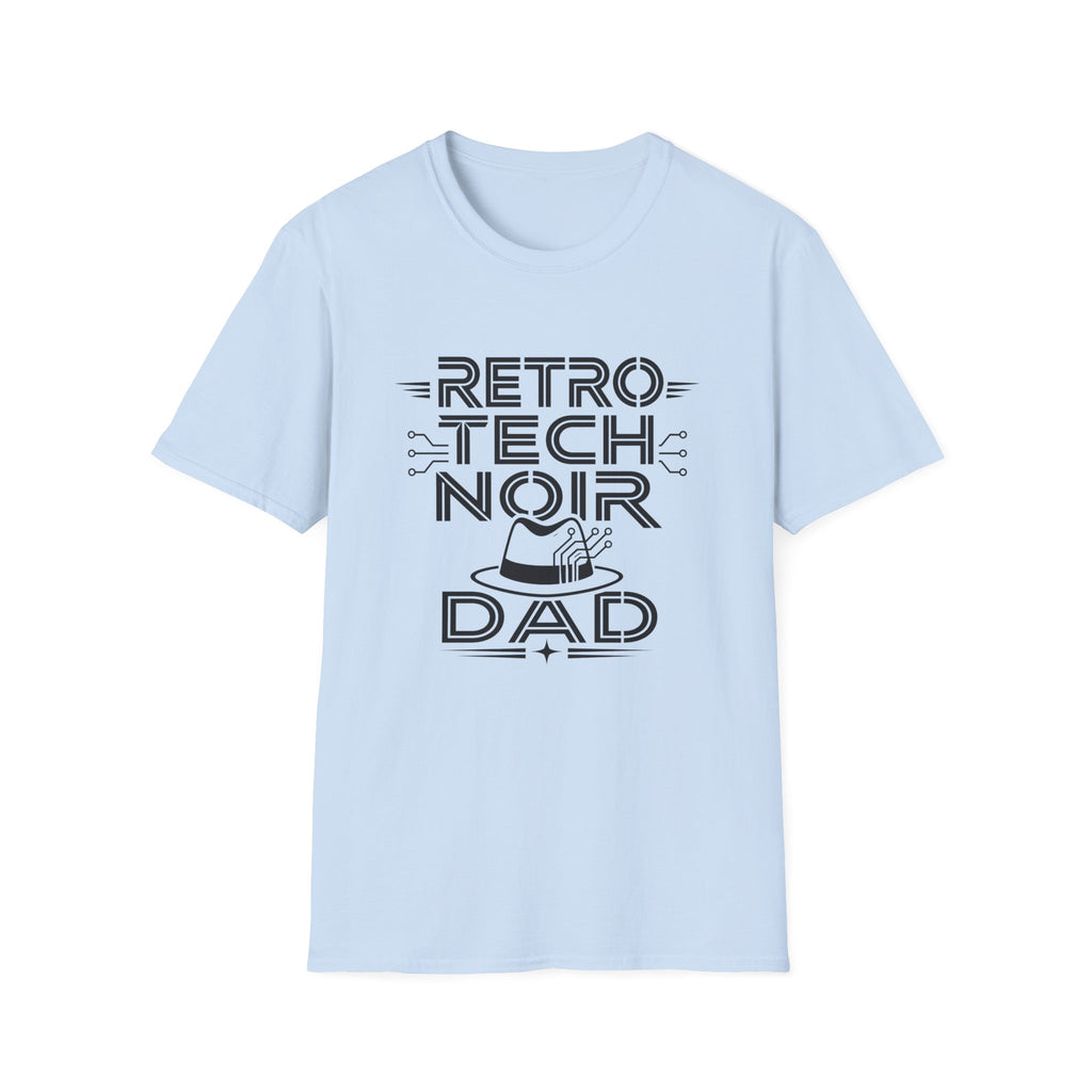 Retro Tech Noir Dad T-Shirt