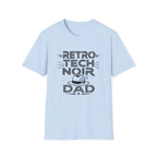 Retro Tech Noir Dad T-Shirt