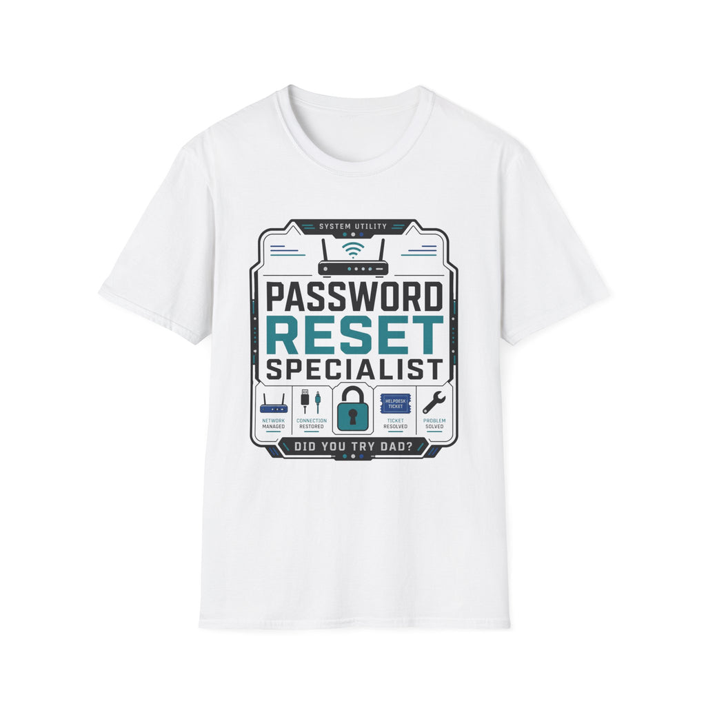 Password Reset Specialist Retro T-Shirt