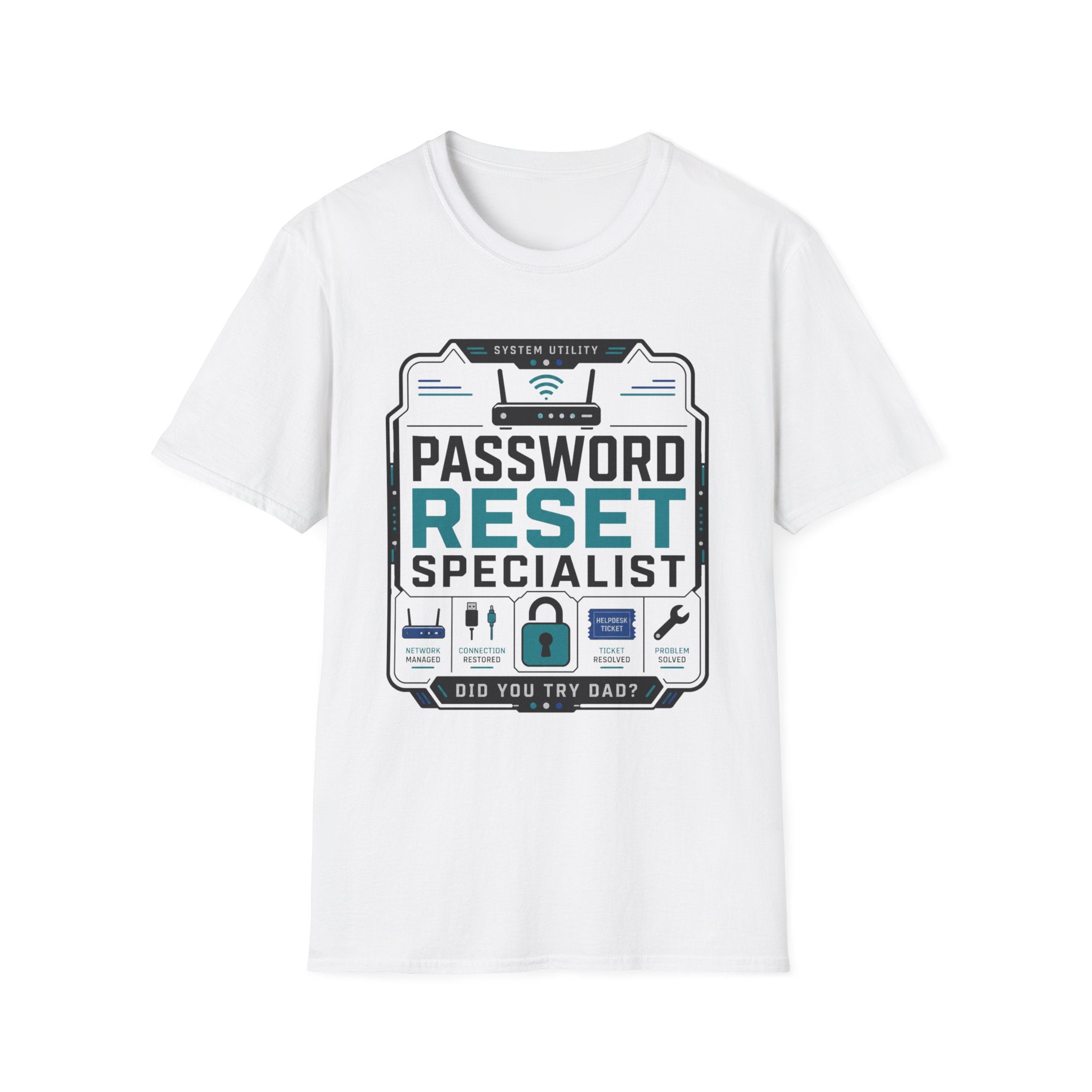 Password Reset Specialist Retro T-Shirt