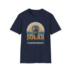 Solar Powered Coffee Backed T-Shirt