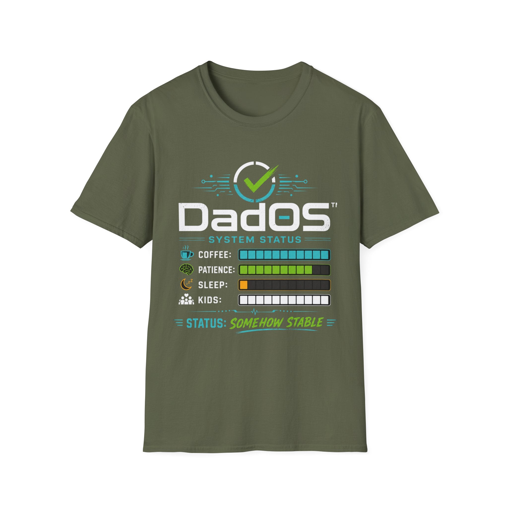 DadOS System Status Somehow Operational T-Shirt
