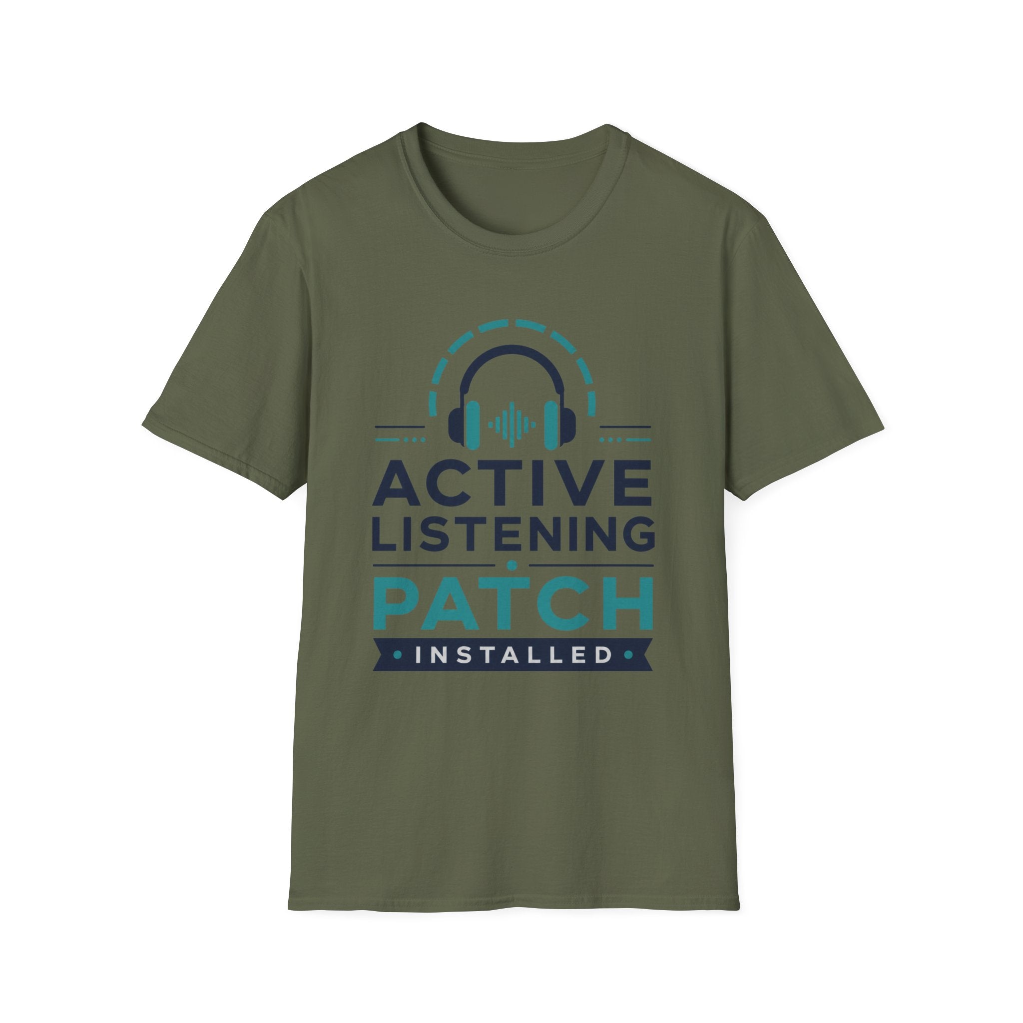 Active Listening Patch Installed T‑Shirt