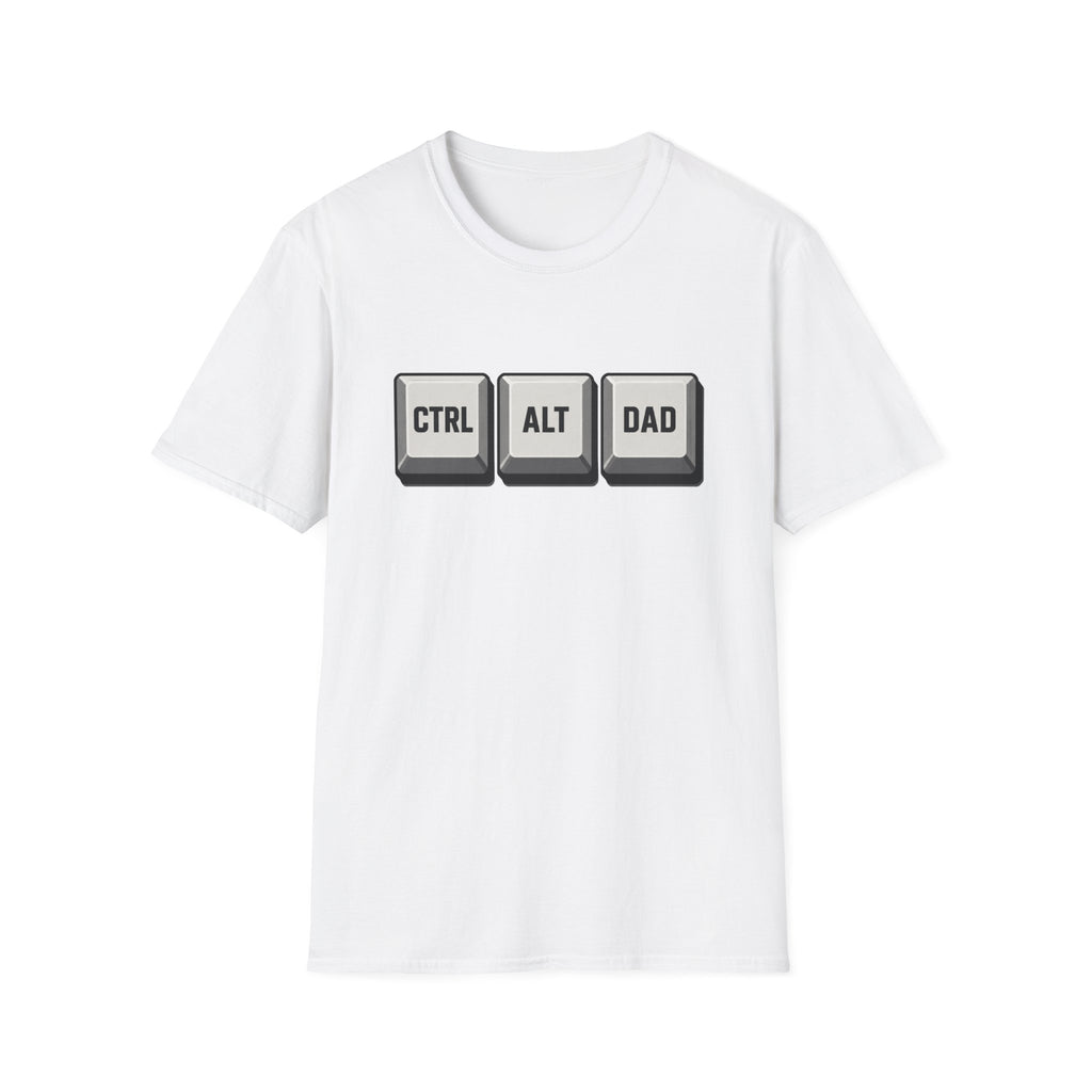 CTRL ALT DAD Retro Keyboard T-Shirt