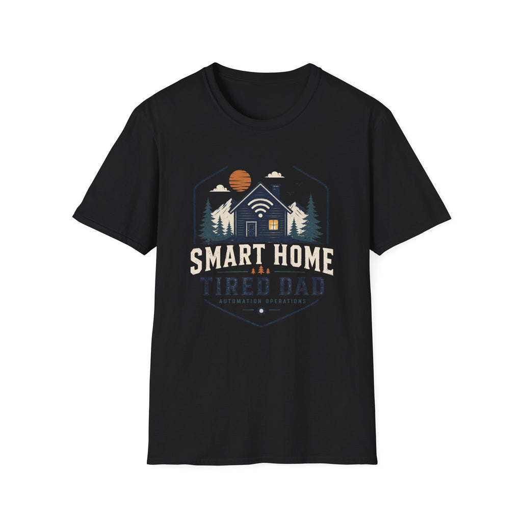 Smart Home Tired Dad T-Shirt