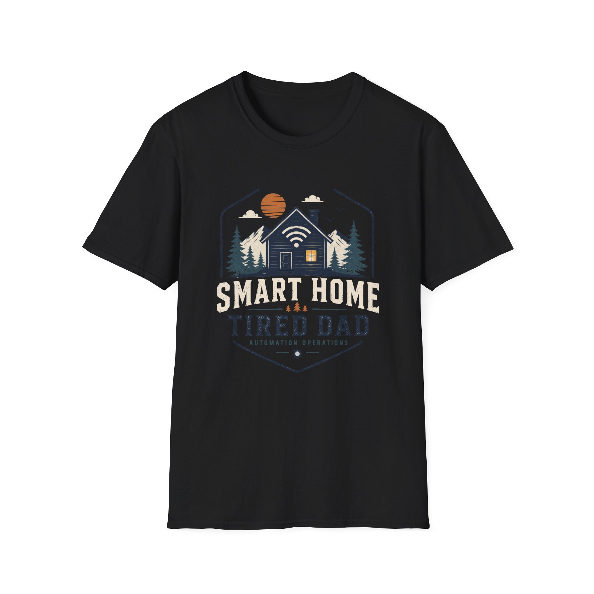 Smart Home Tired Dad T-Shirt
