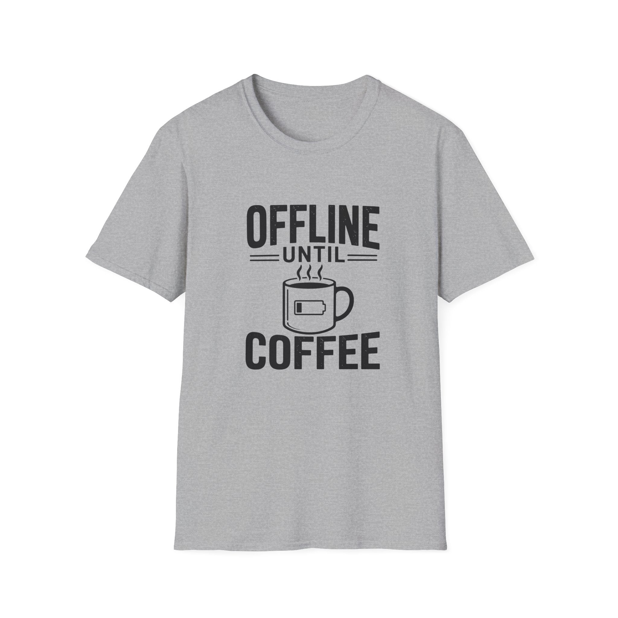 Offline Until Coffee T-Shirt