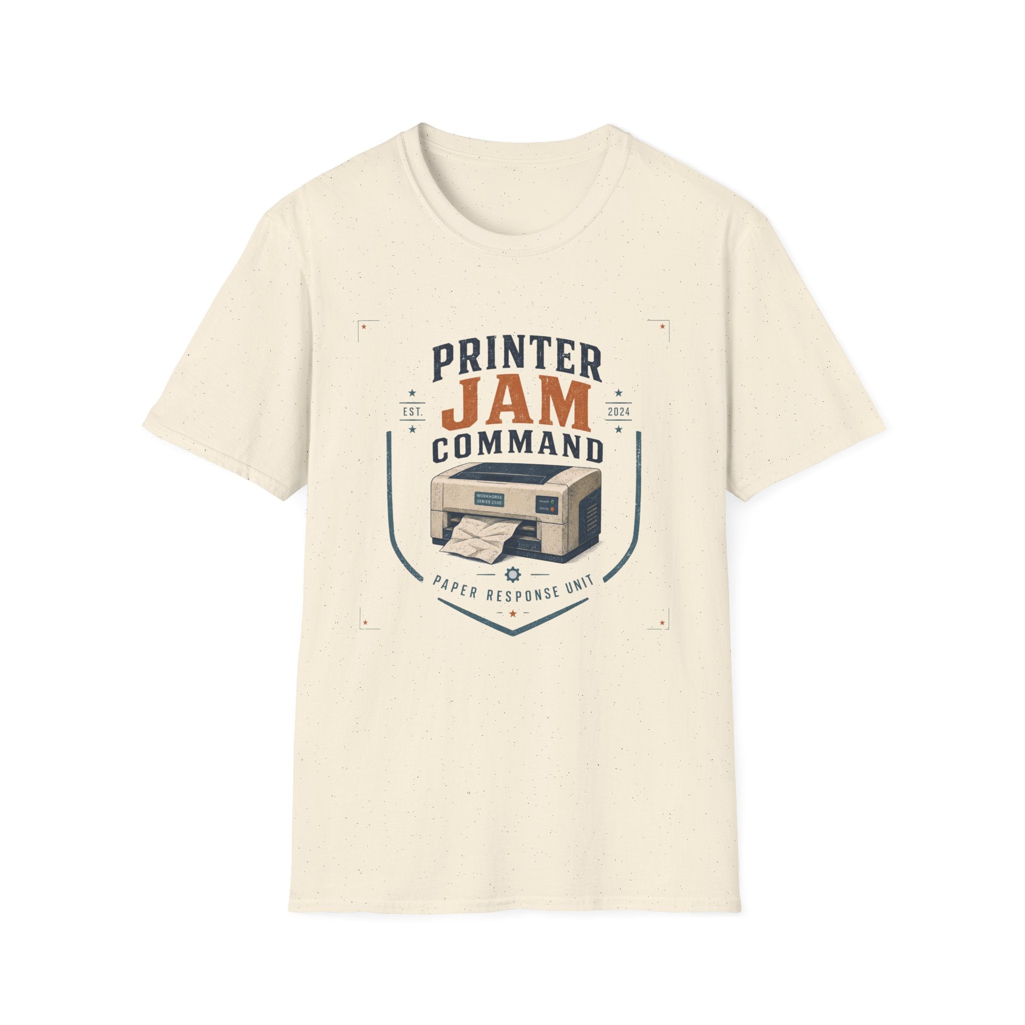 Printer Jam Command Paper Response Unit T-Shirt