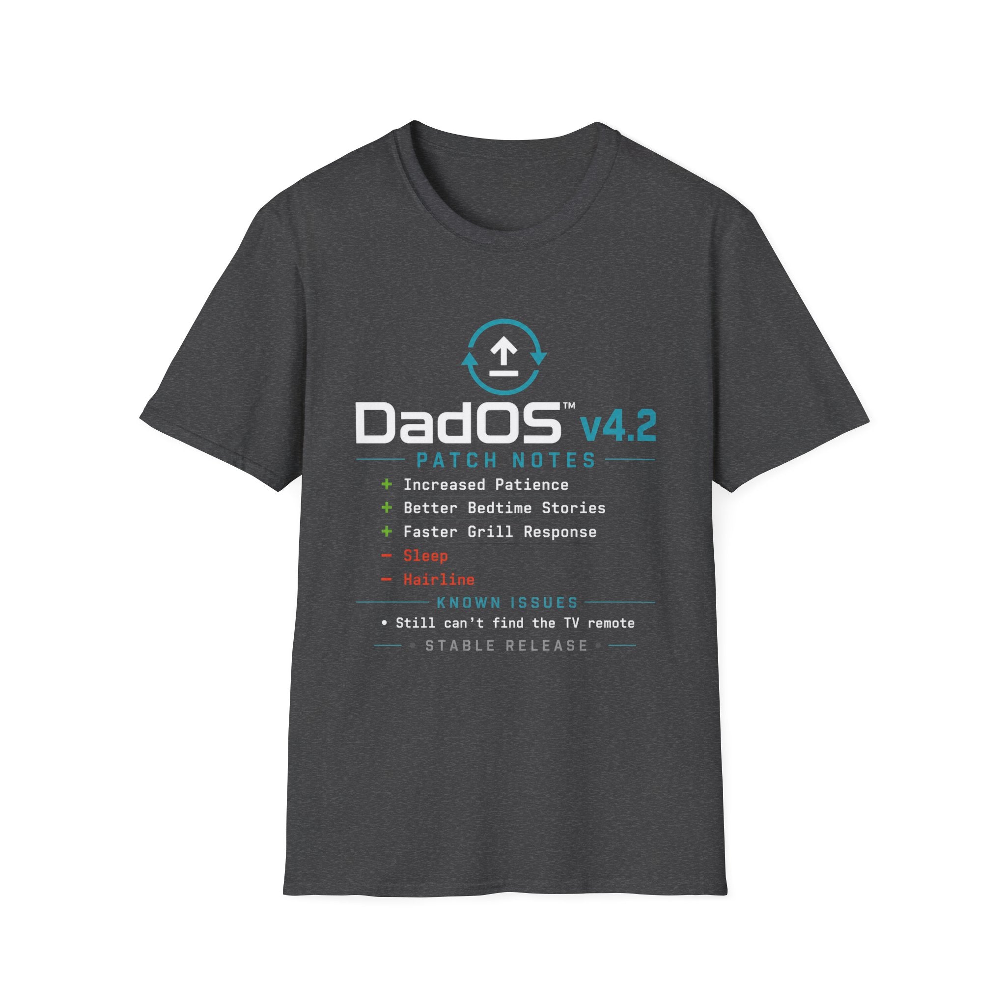DadOS v4.2 Patch Notes with Known Issues T-Shirt