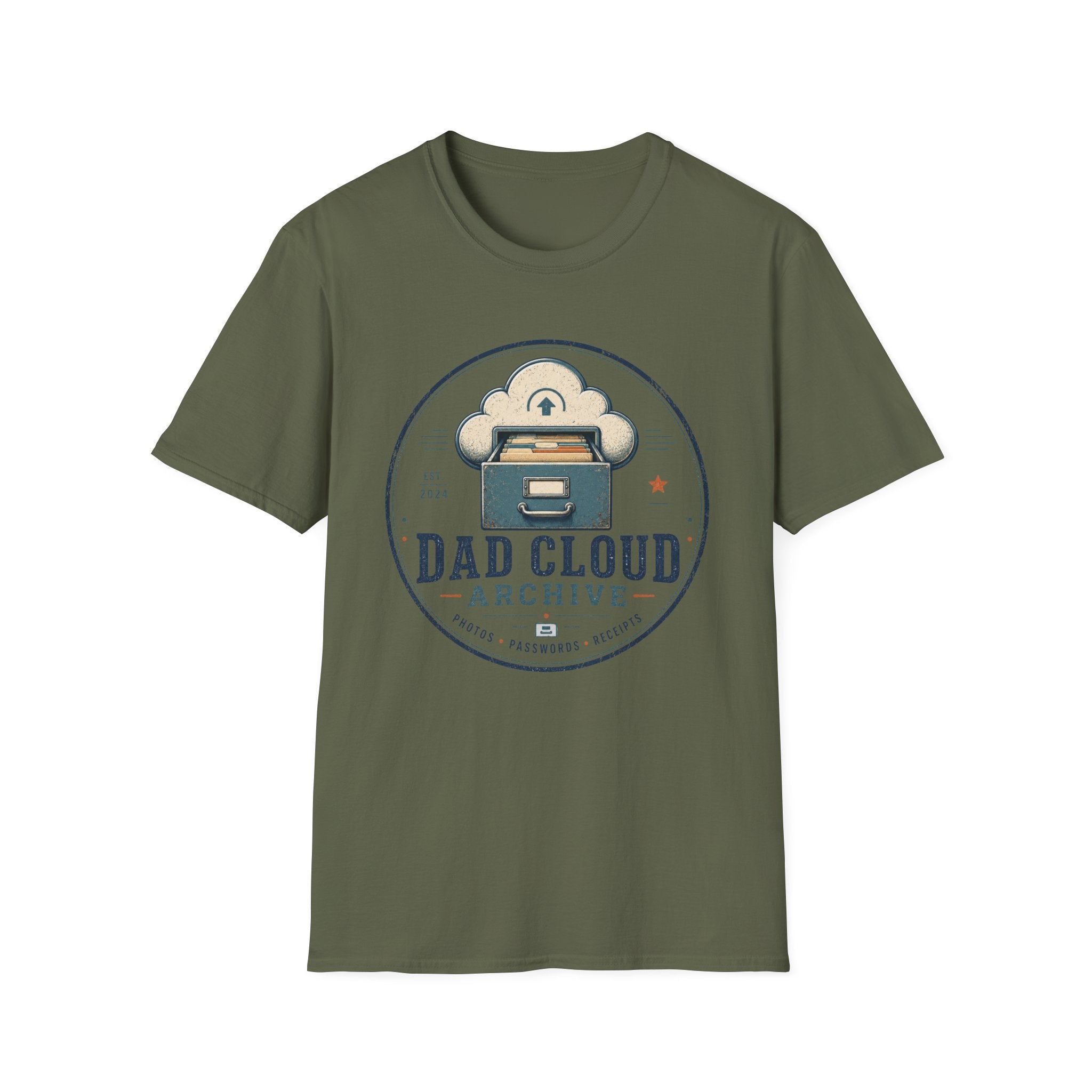 Dad Cloud Archive T-Shirt