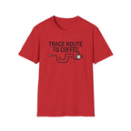 Trace Route to Coffee T-Shirt
