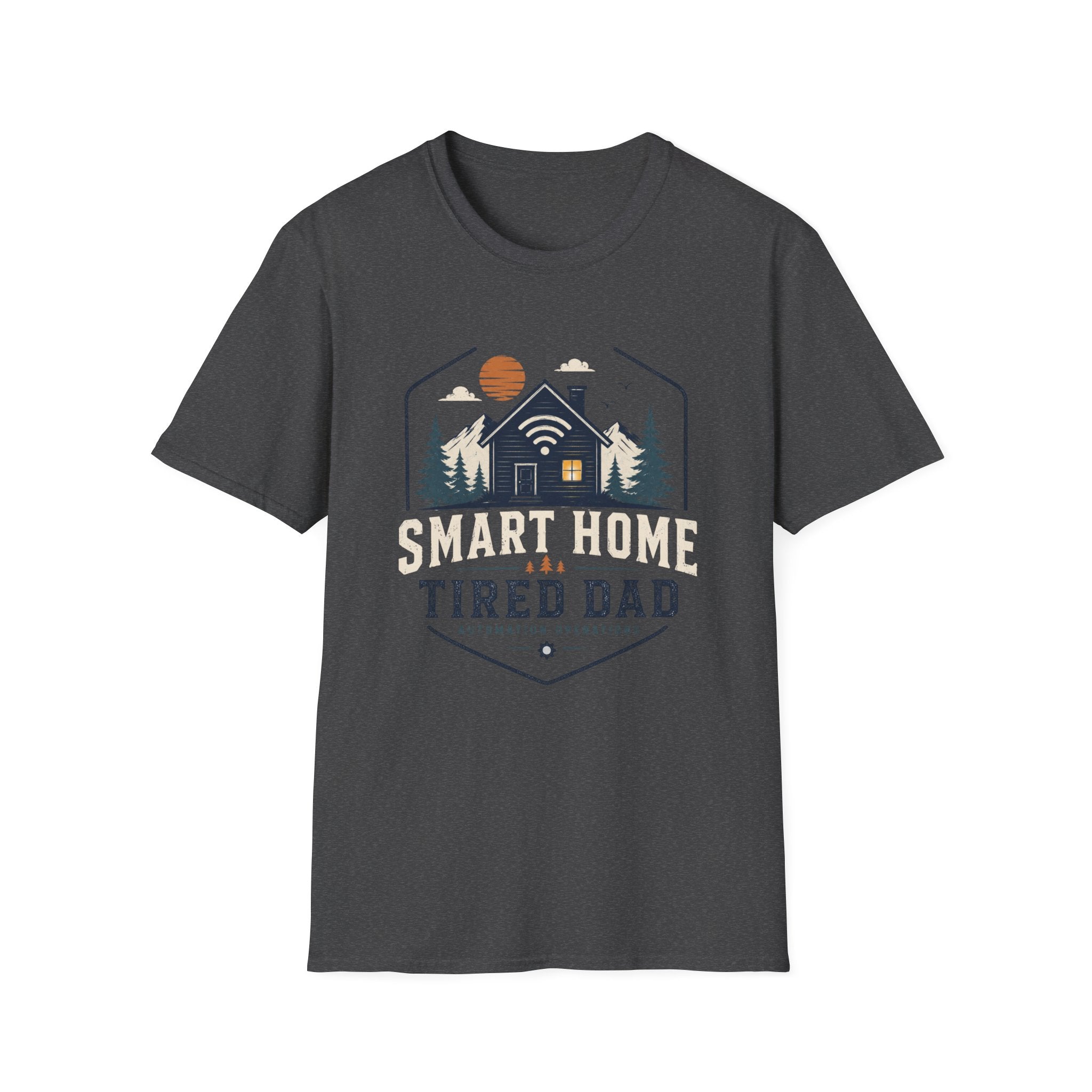 Smart Home Tired Dad T-Shirt