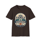Family IT Department Retro Light T-Shirt