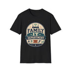 Family IT Department Retro Light T-Shirt