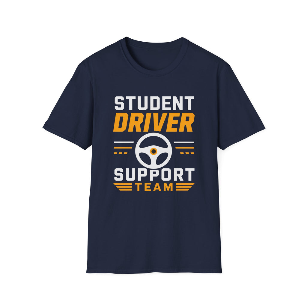 Student Driver Support Team Retro T-Shirt