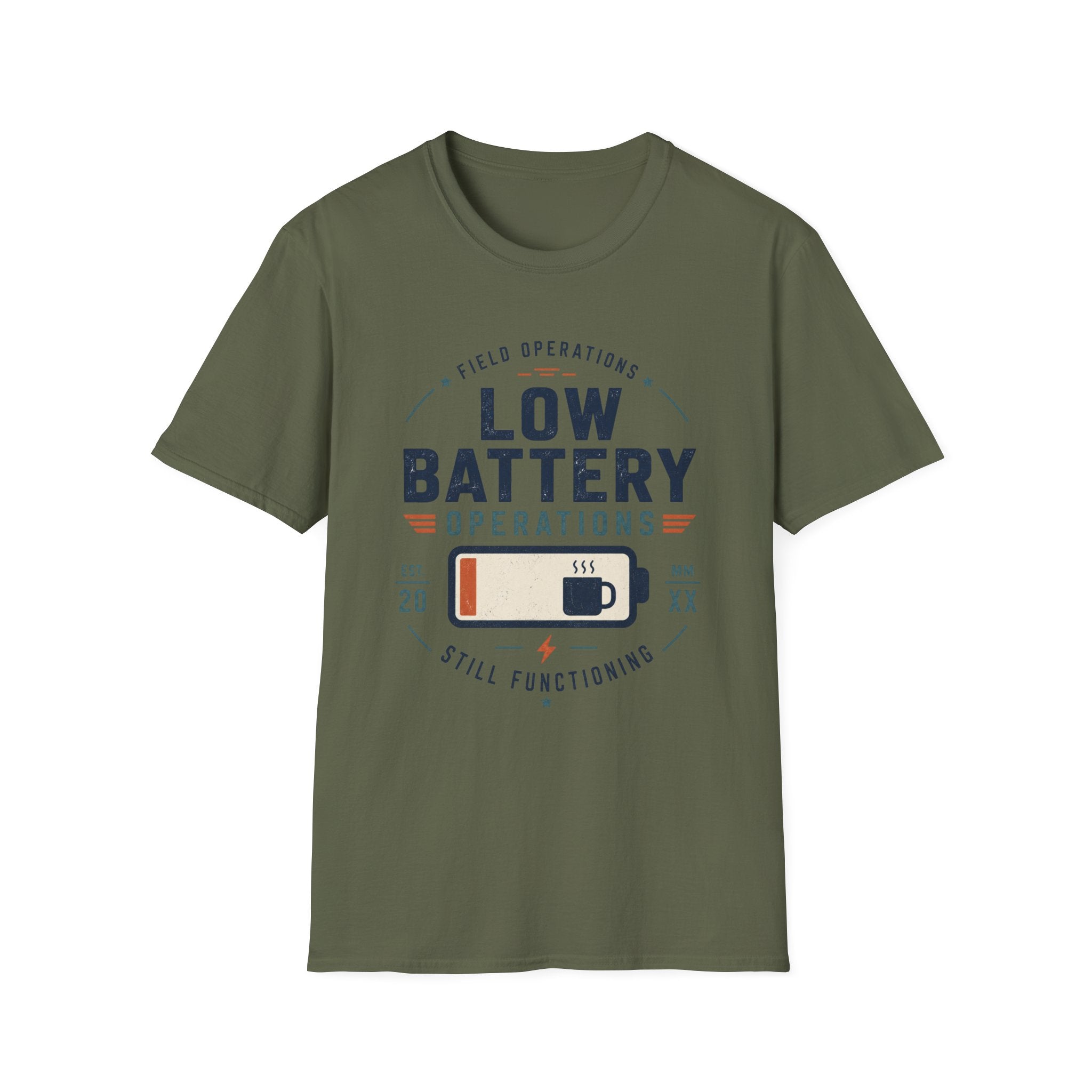 Low Battery Operations T-Shirt