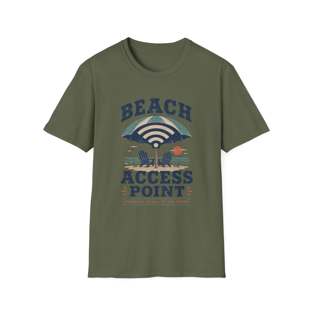 Beach Access Point T-Shirt