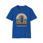 Solar Powered Coffee Backed T-Shirt