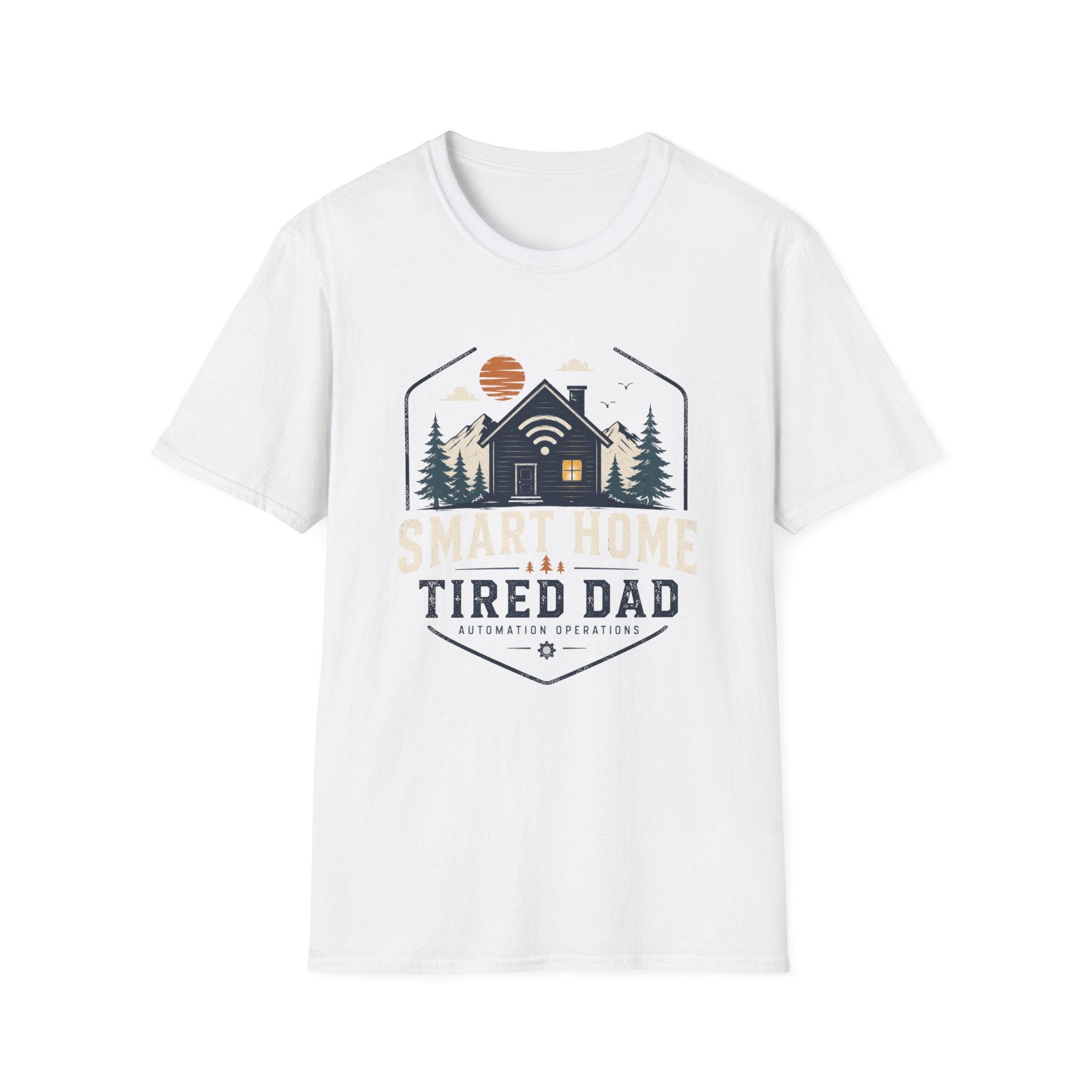 Smart Home Tired Dad T-Shirt