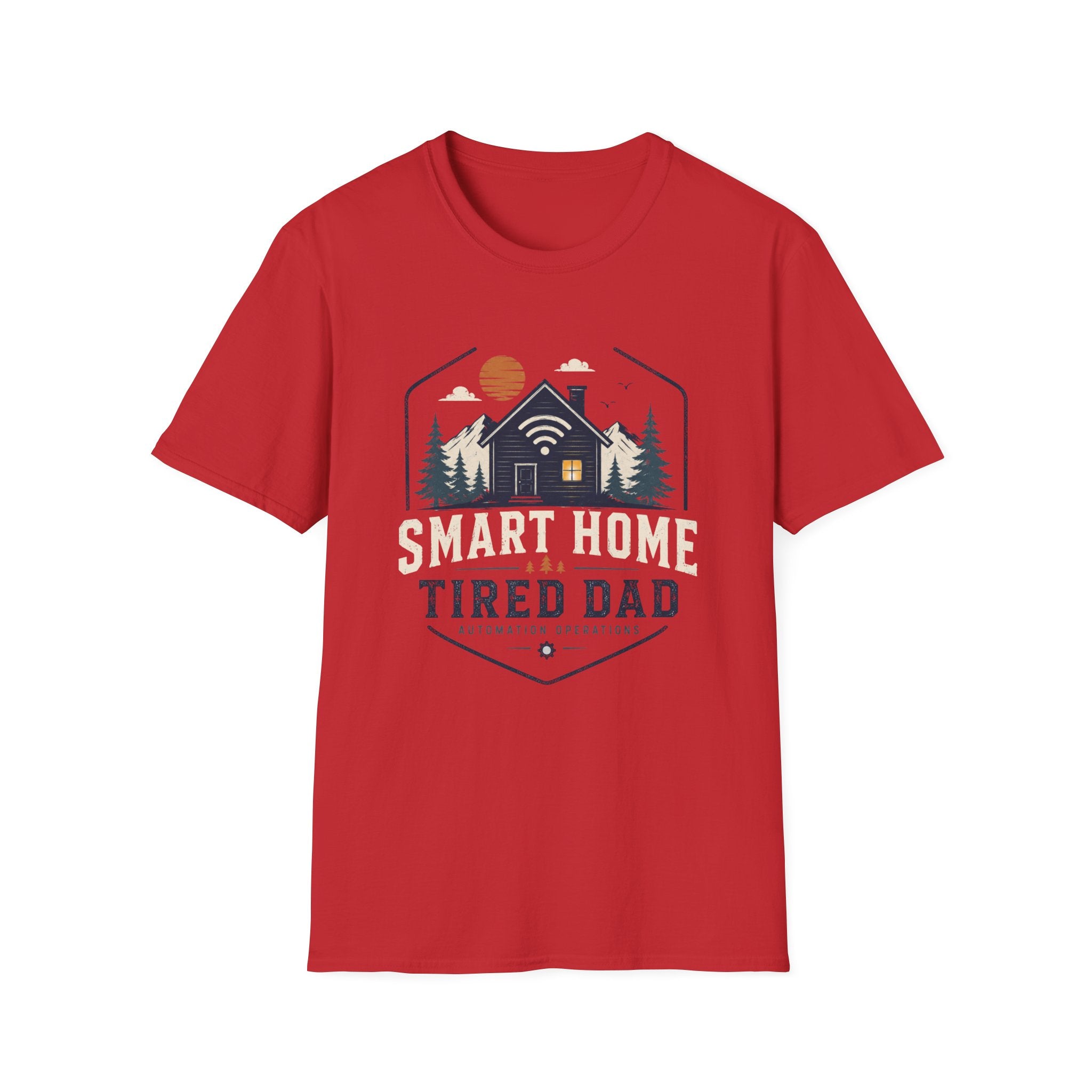 Smart Home Tired Dad T-Shirt