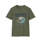 Bandwidth Looks Better in Waves T-Shirt