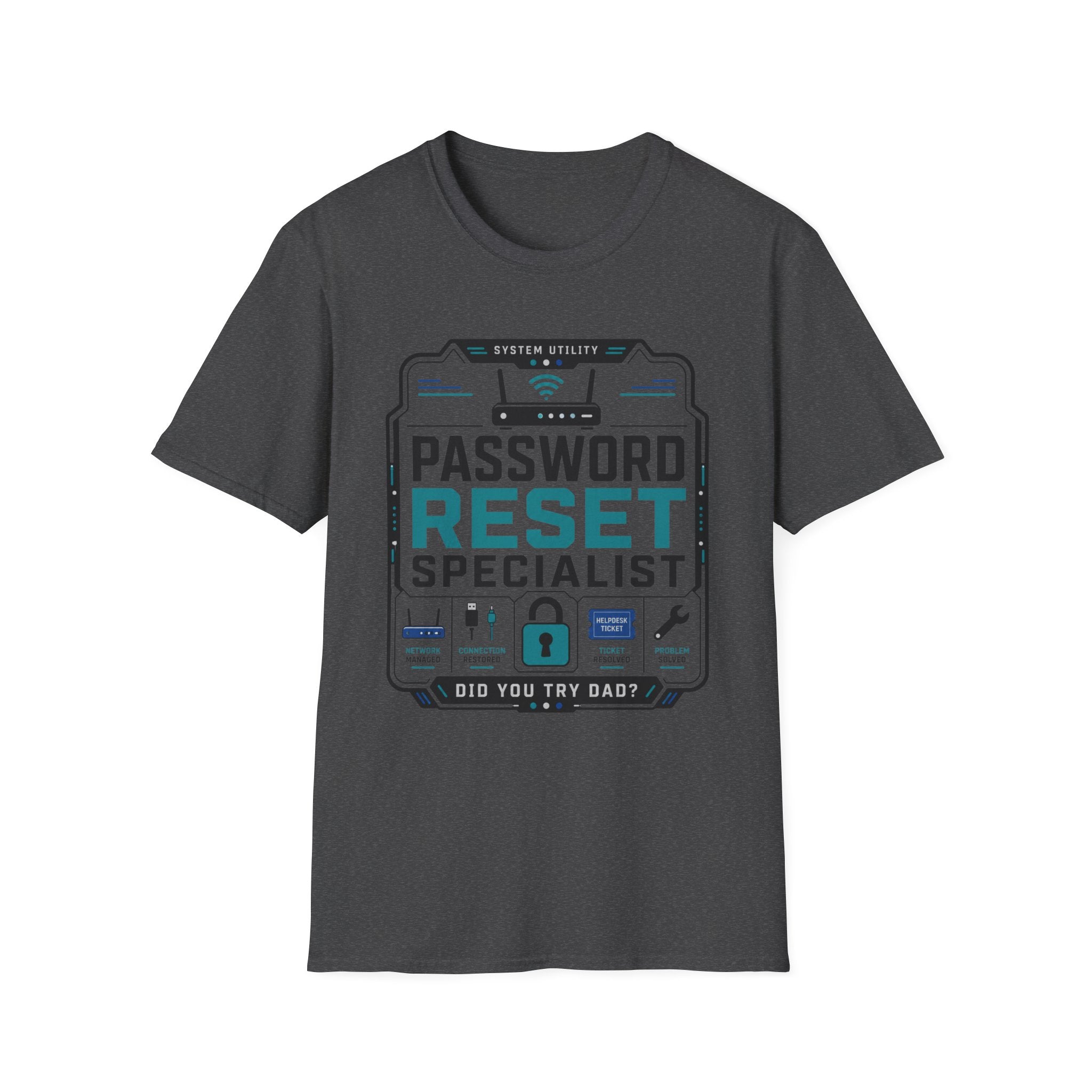 Password Reset Specialist Retro T-Shirt
