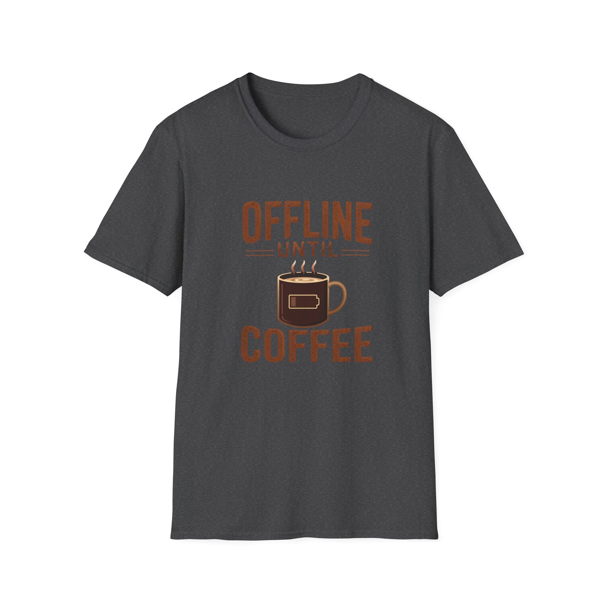 Offline Until Coffee T-Shirt