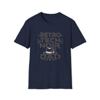 Retro Tech Noir Dad T-Shirt