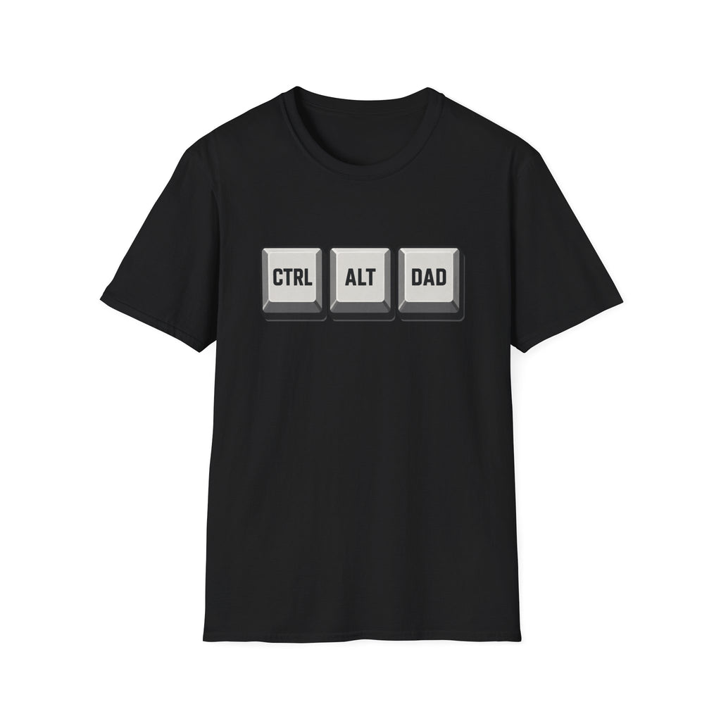 CTRL ALT DAD Retro Keyboard T-Shirt