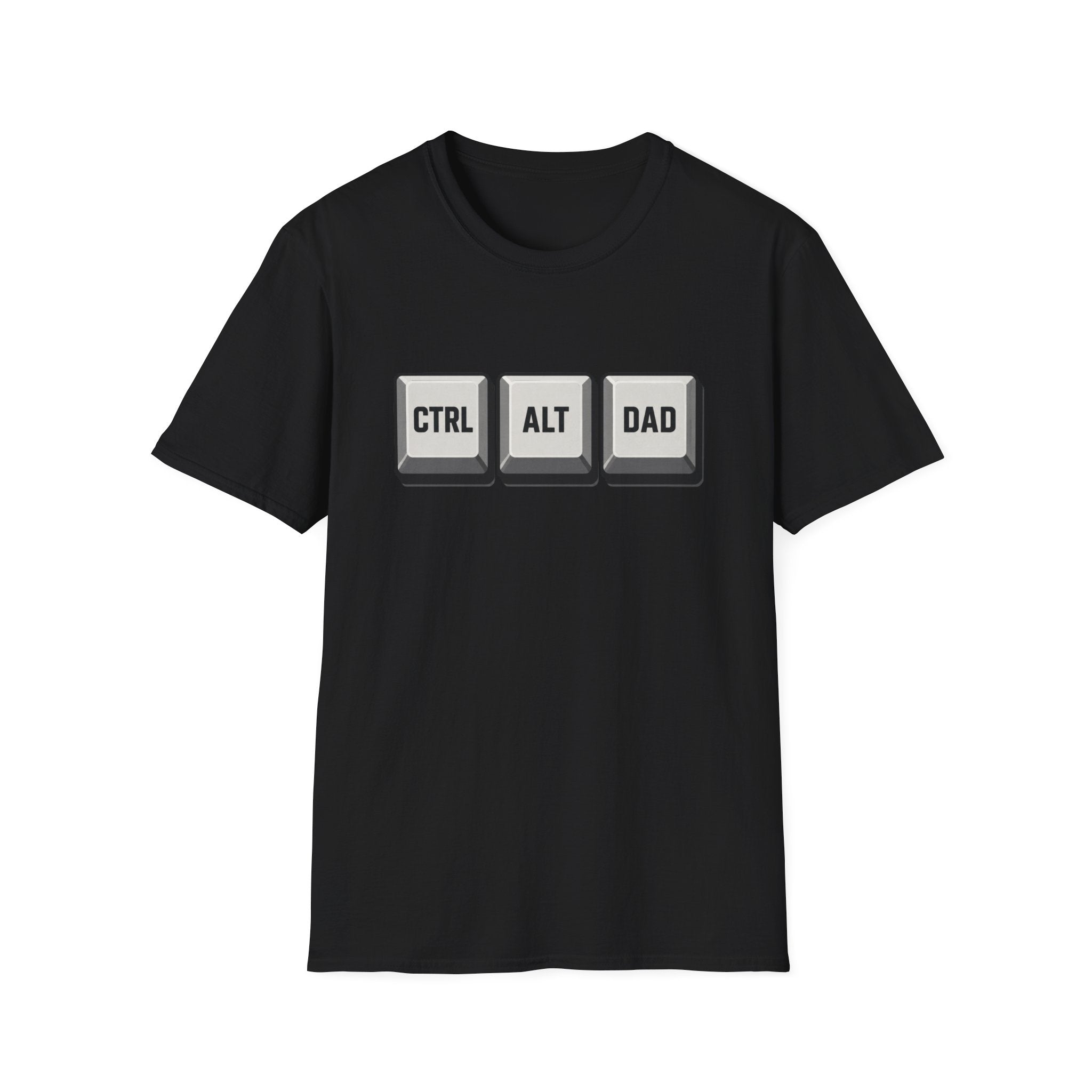 CTRL ALT DAD Retro Keyboard T-Shirt