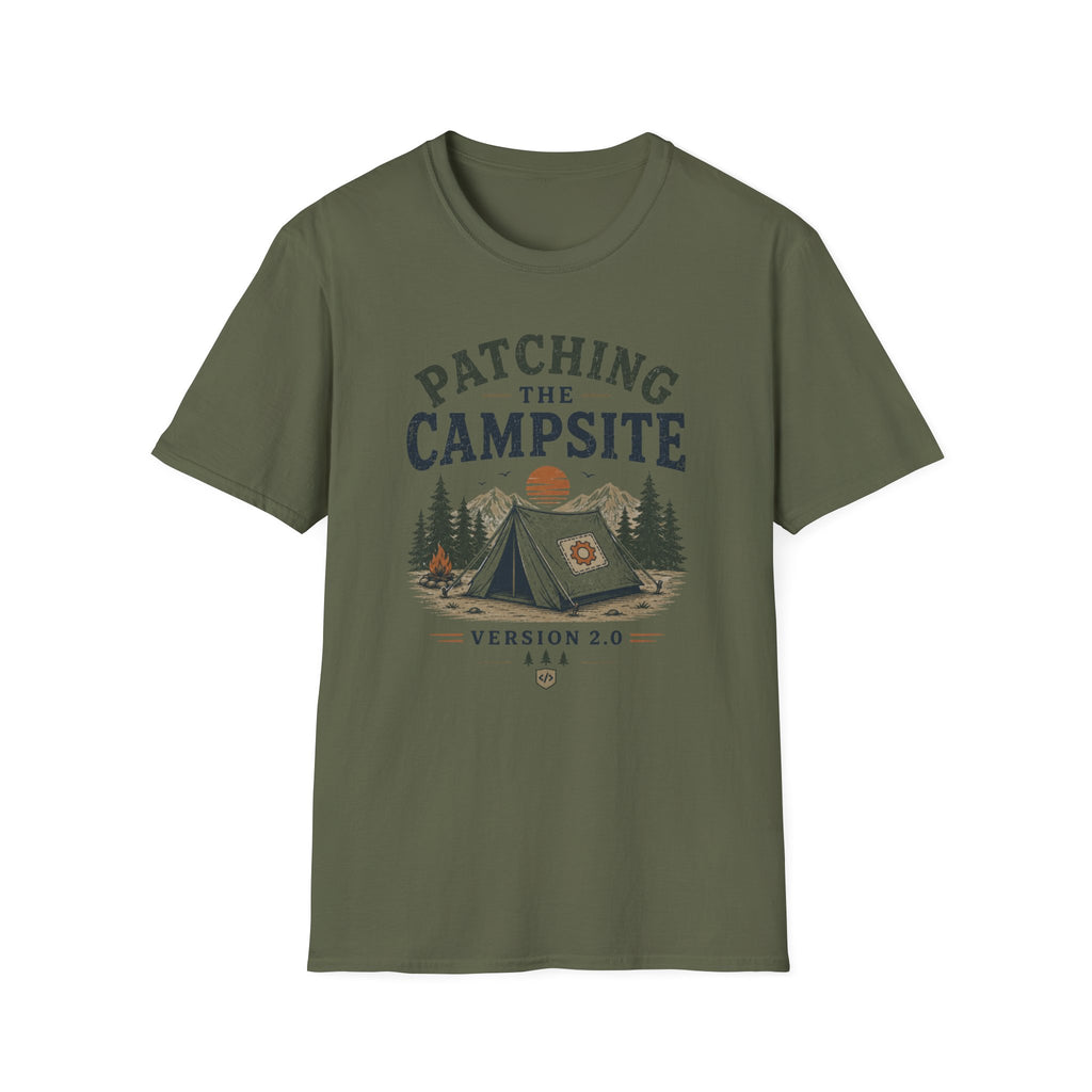 Patching the Campsite Version 2.0 T-Shirt