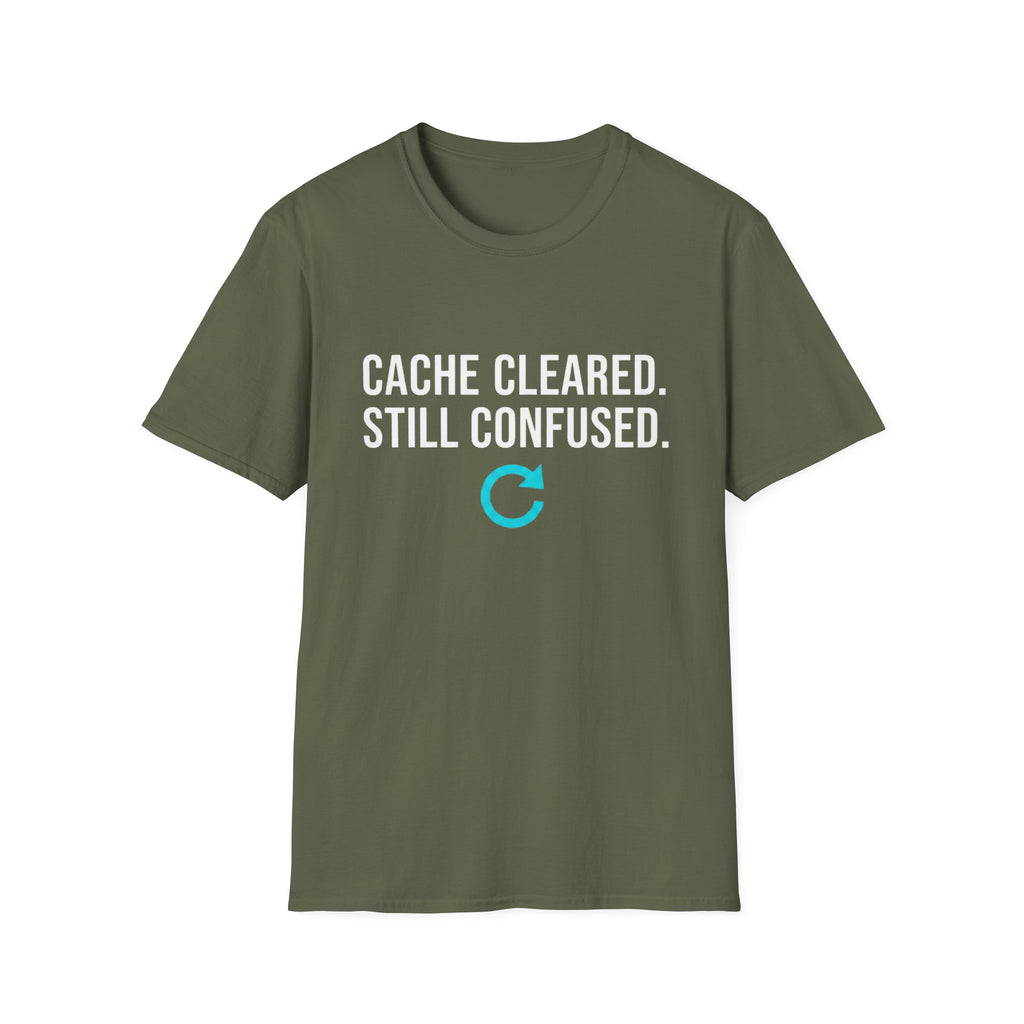 Cache Cleared. Still Confused. Basic T-Shirt