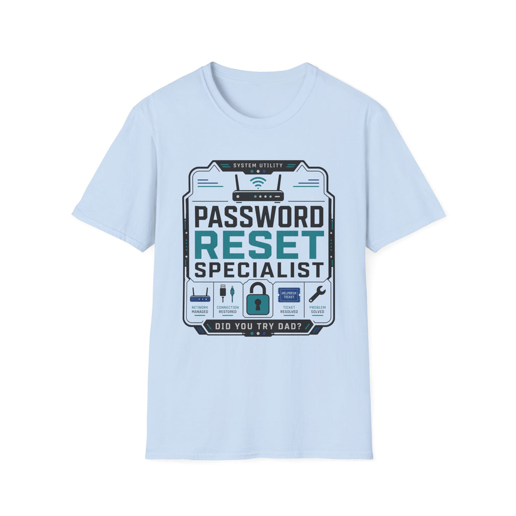 Password Reset Specialist Retro T-Shirt