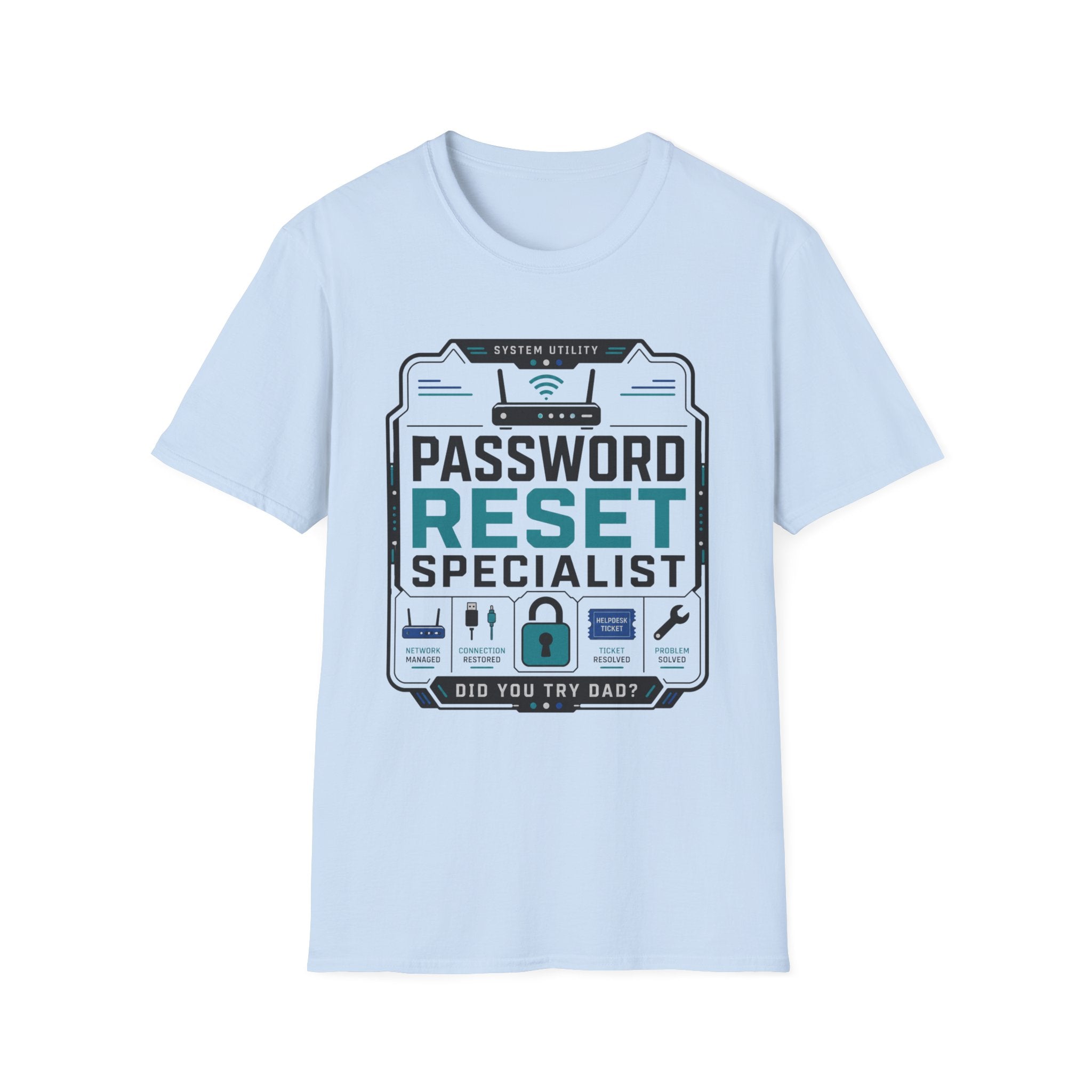 Password Reset Specialist Retro T-Shirt