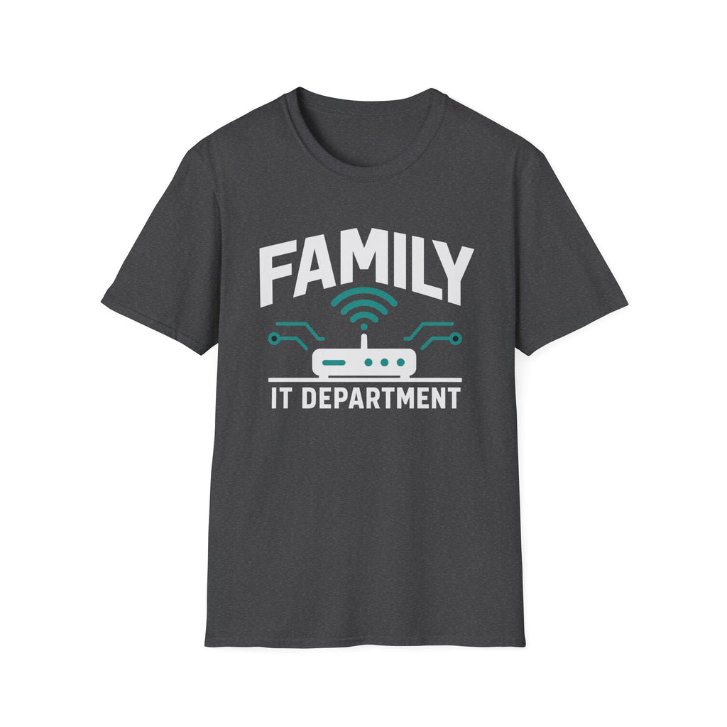 Family IT Department T-Shirt