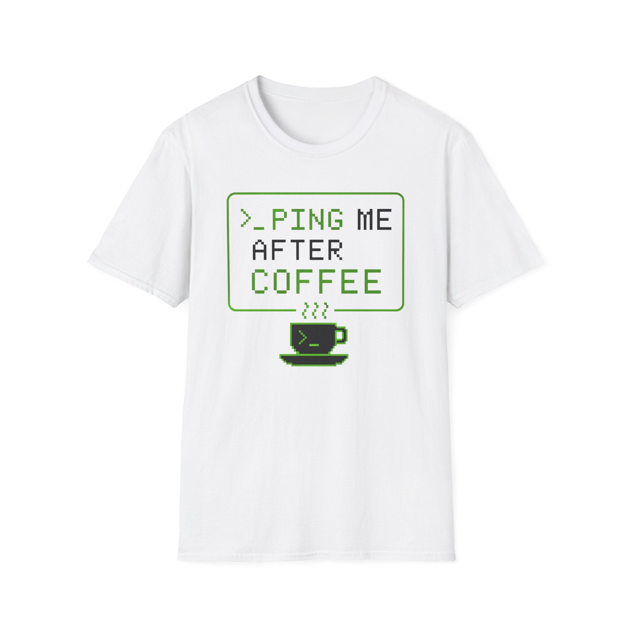 Ping Me After Coffee T-Shirt