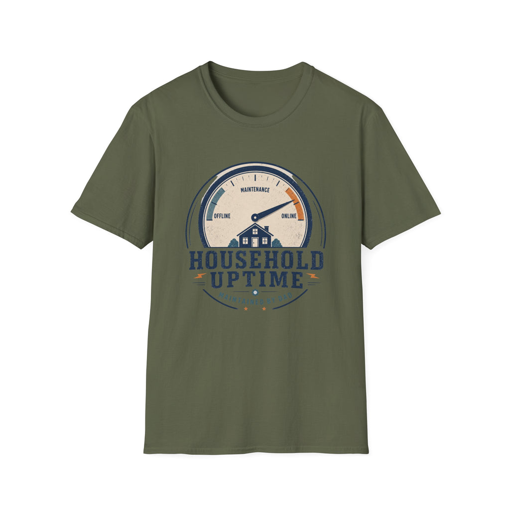 Household Uptime Maintained T-Shirt