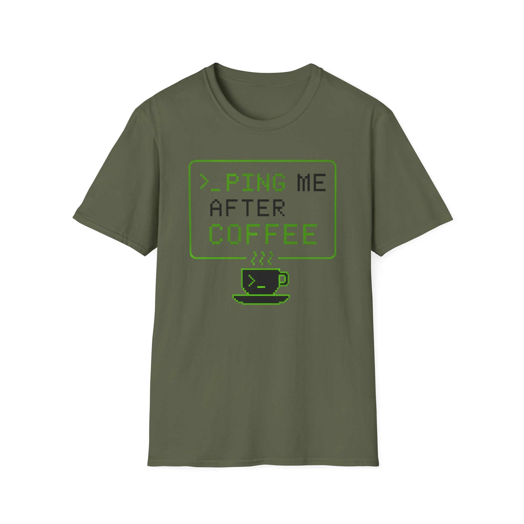 Ping Me After Coffee T-Shirt