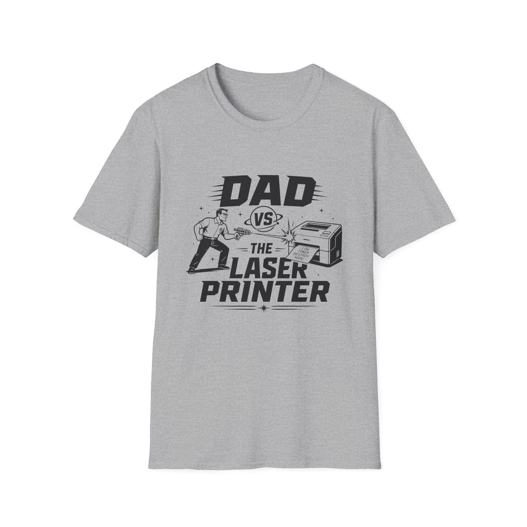 Dad vs The Laser Printer T-Shirt