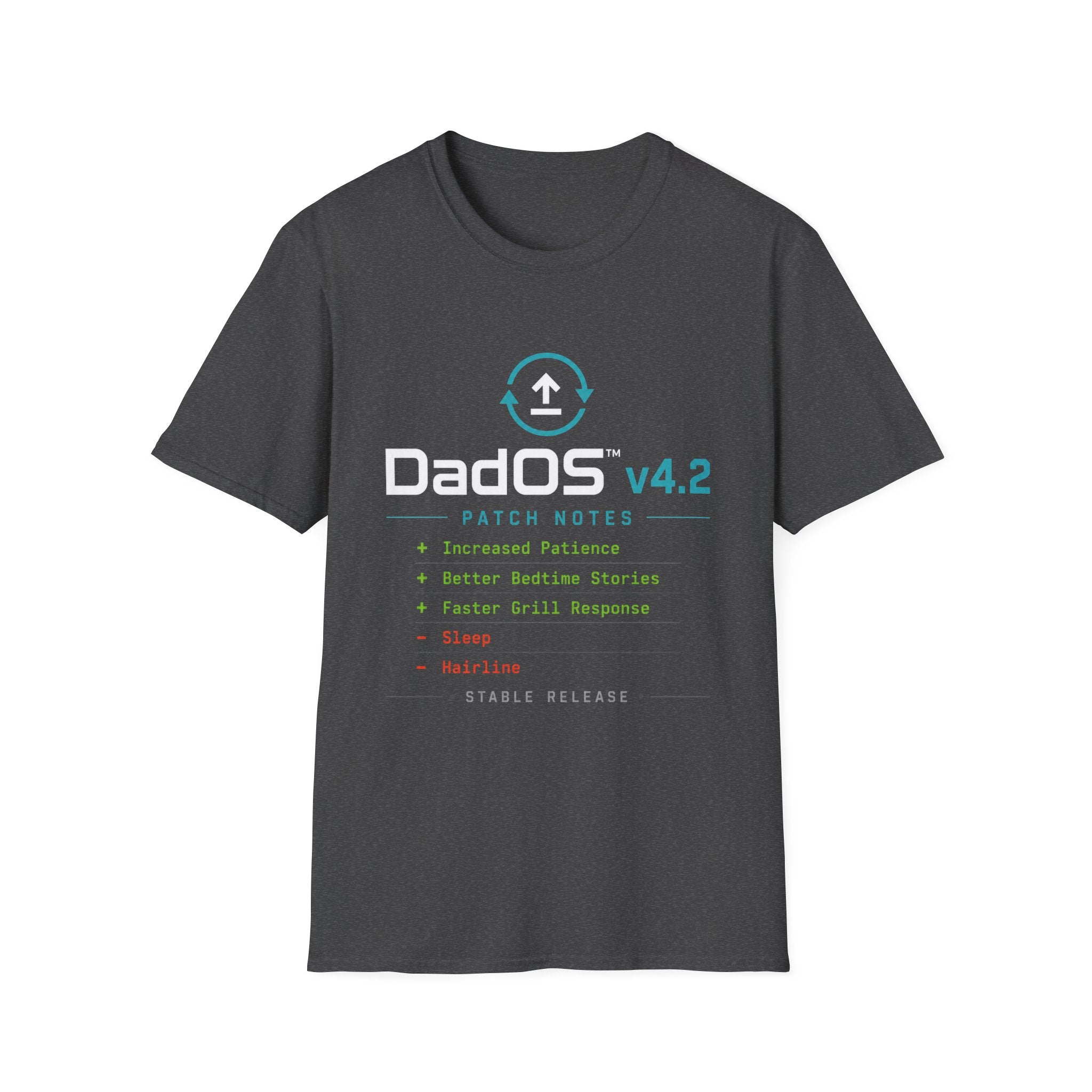 DadOS v4.2 Patch Notes Stable Release T-Shirt Design