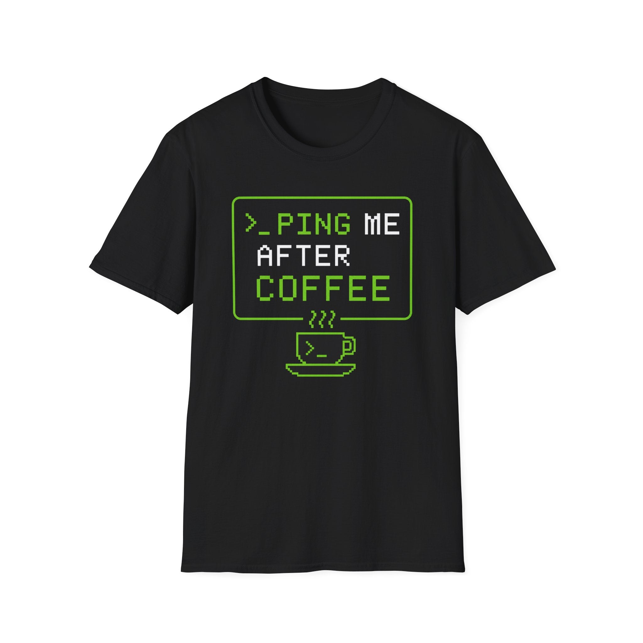 Ping Me After Coffee T-Shirt