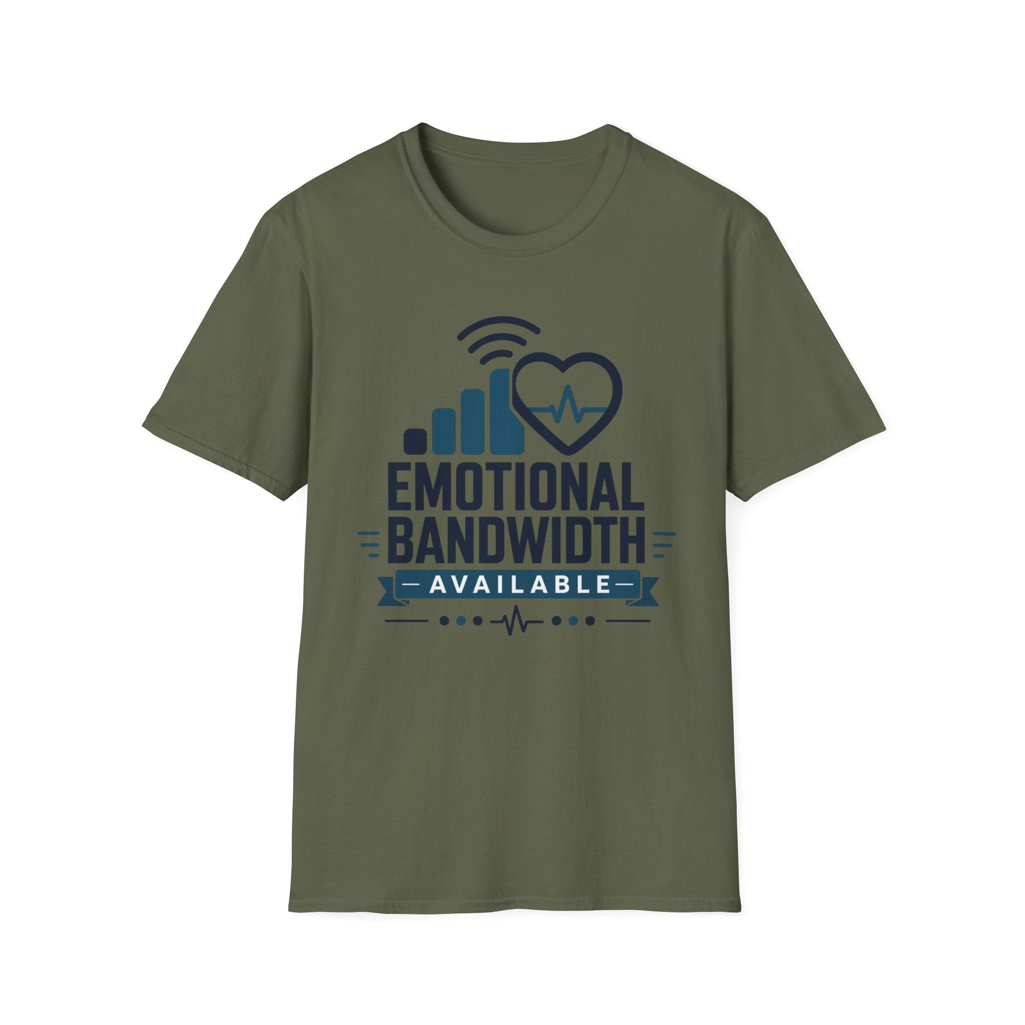Emotional Bandwidth Available Basic T-Shirt